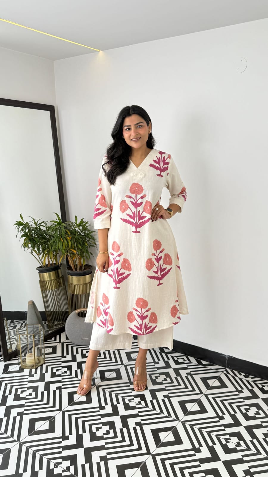 White co- ord sets - Eshana Collections