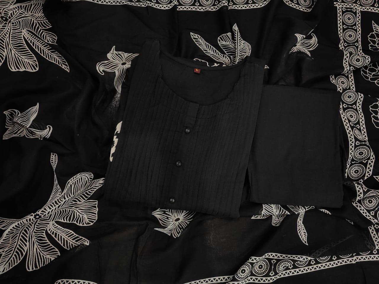 Black salwar set - Eshana Collections