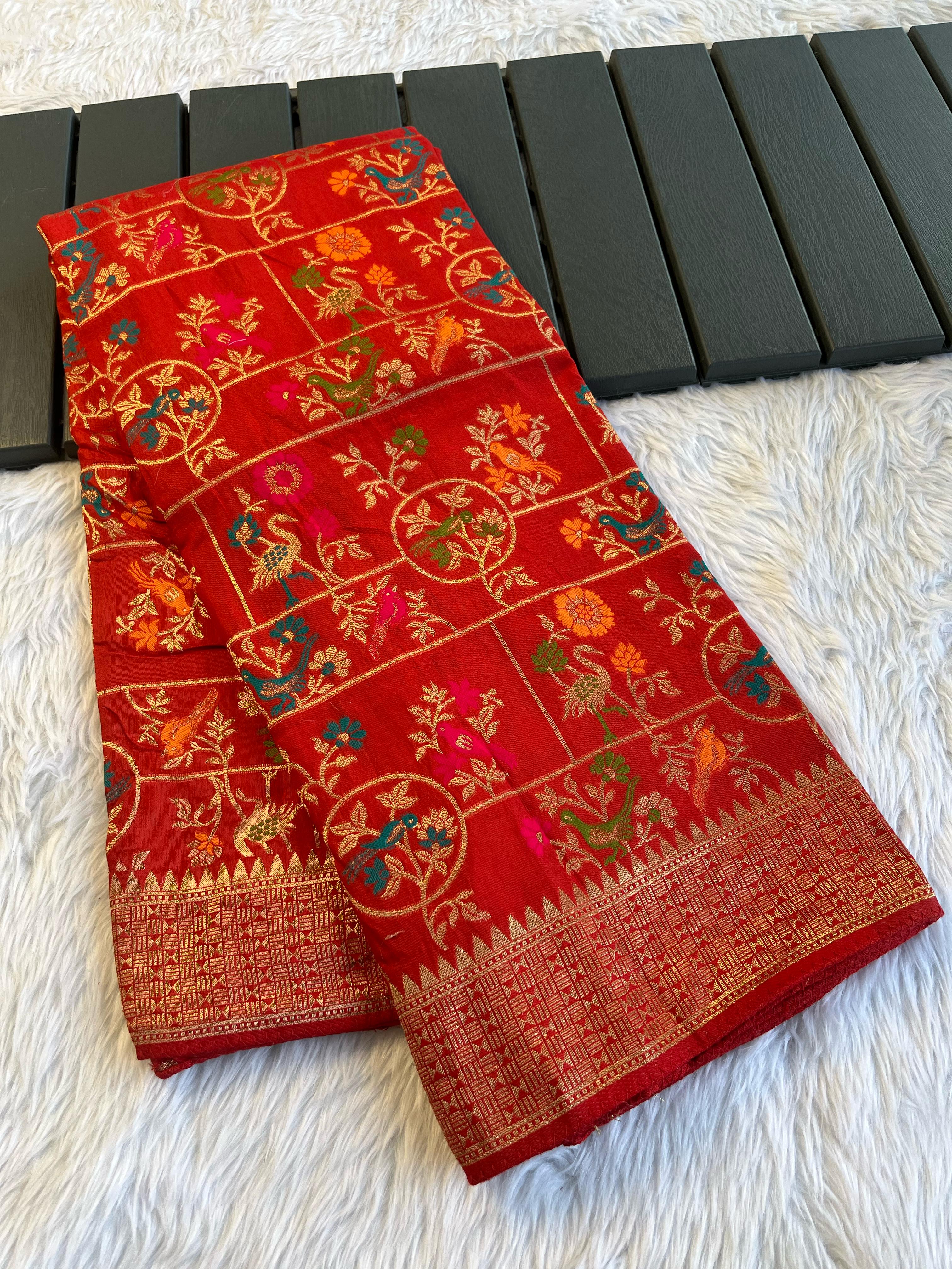 Soft munga tussar silk sarees - Eshana Collections