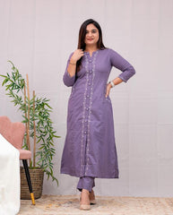 Co- ord sets with embroidery - Eshana Collections