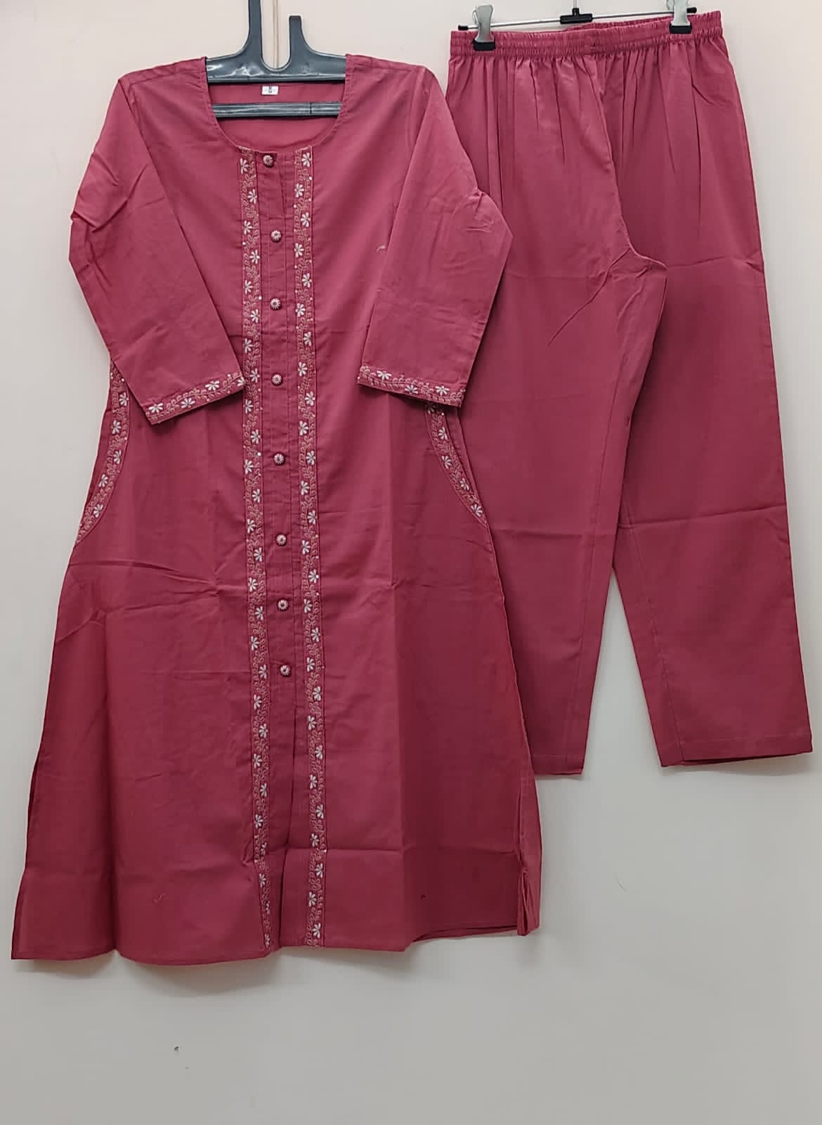 Co- ord sets with embroidery - Eshana Collections