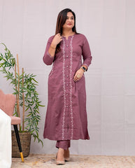 Co- ord sets with embroidery - Eshana Collections