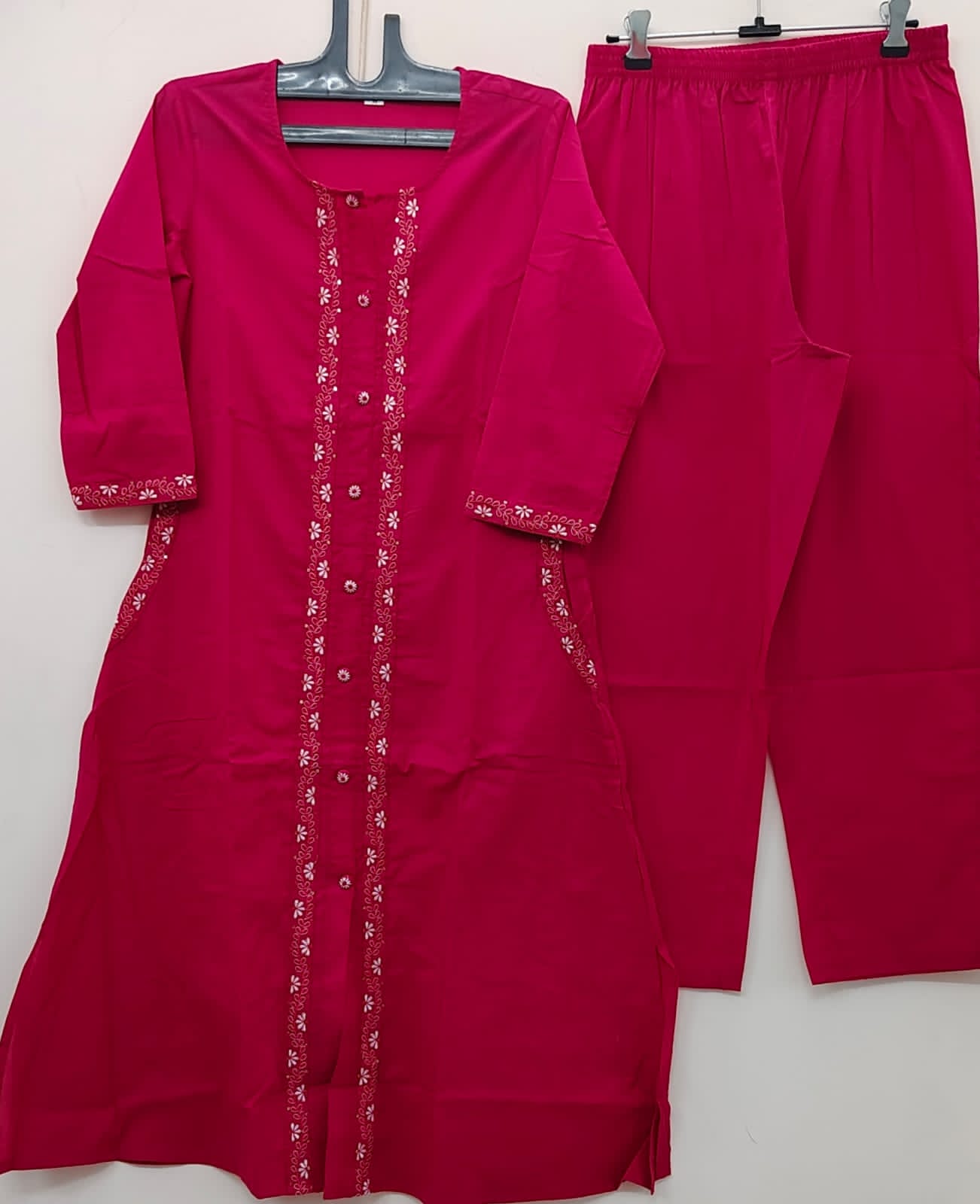Co- ord sets with embroidery - Eshana Collections