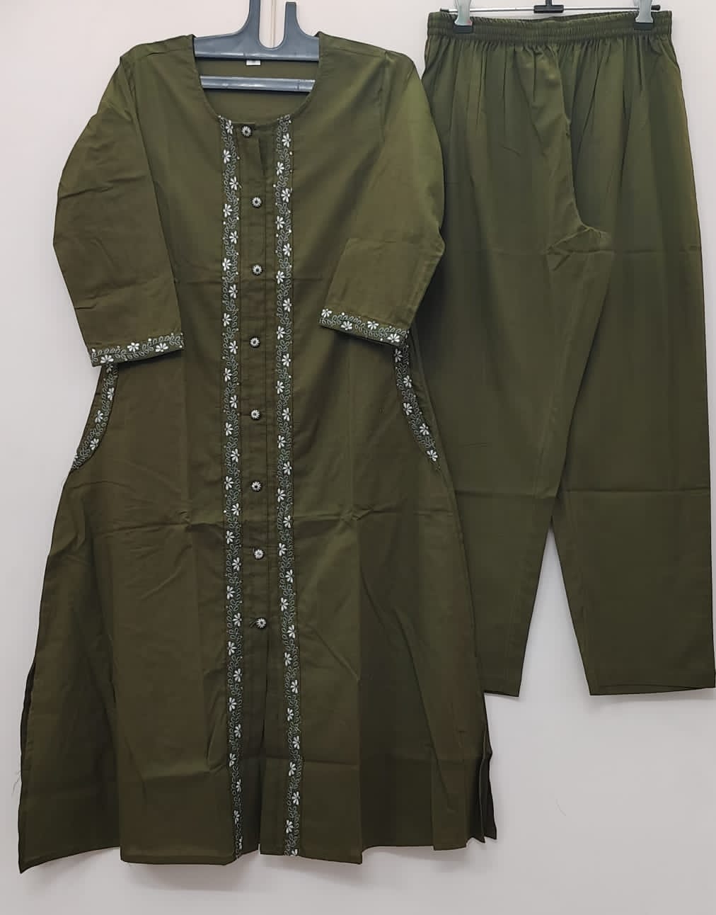 Co- ord sets with embroidery - Eshana Collections