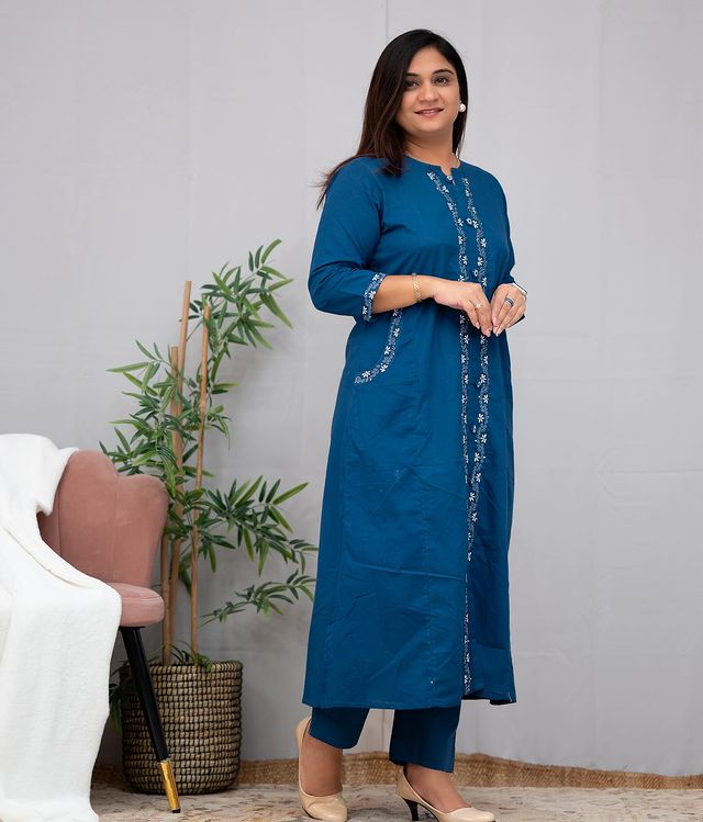 Co- ord sets with embroidery - Eshana Collections