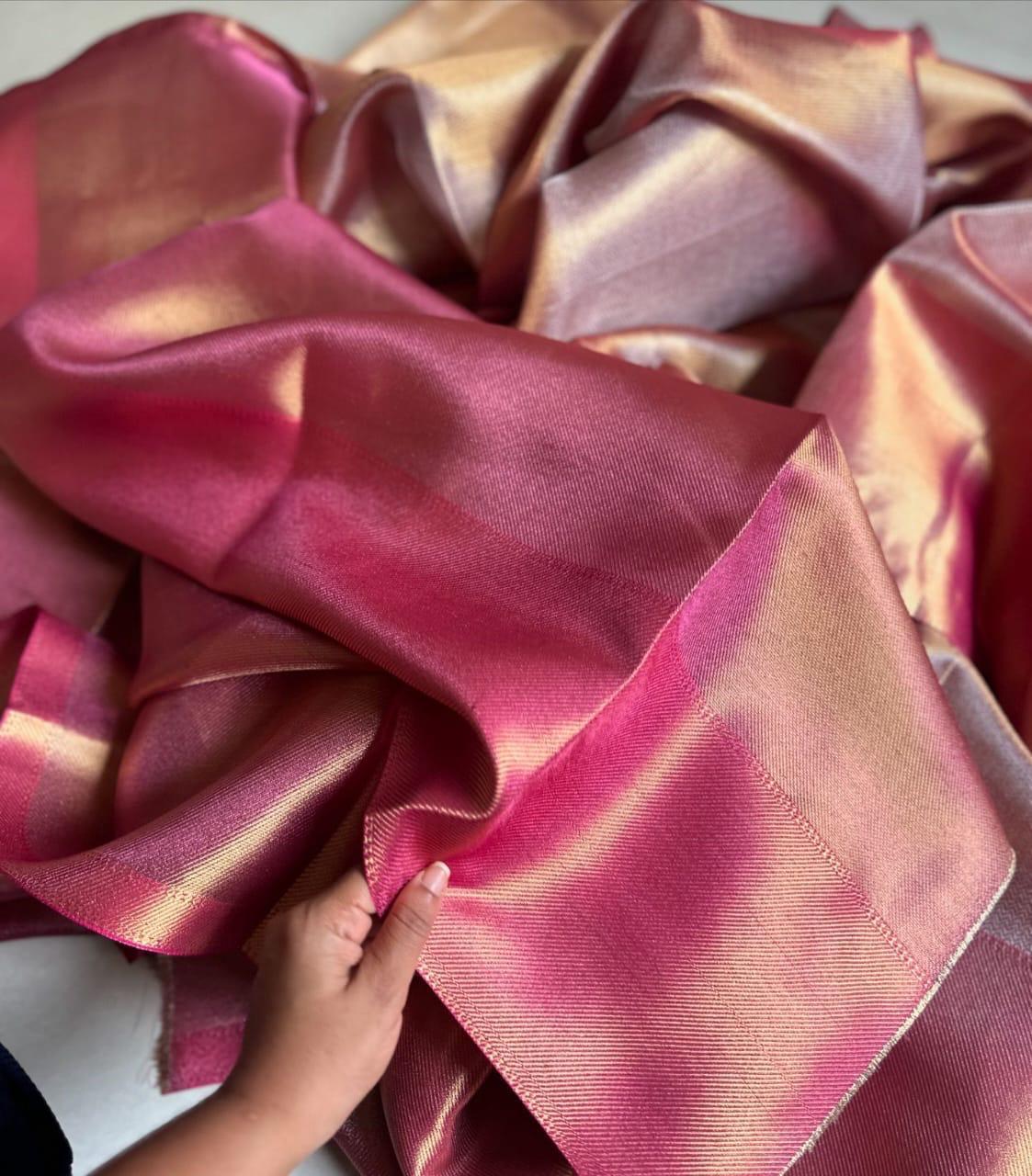 Soft tissue silk sarees - Eshana Collections
