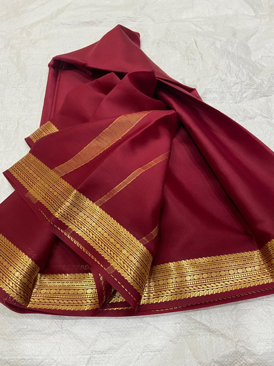PURE MYSORE SILK SAREE