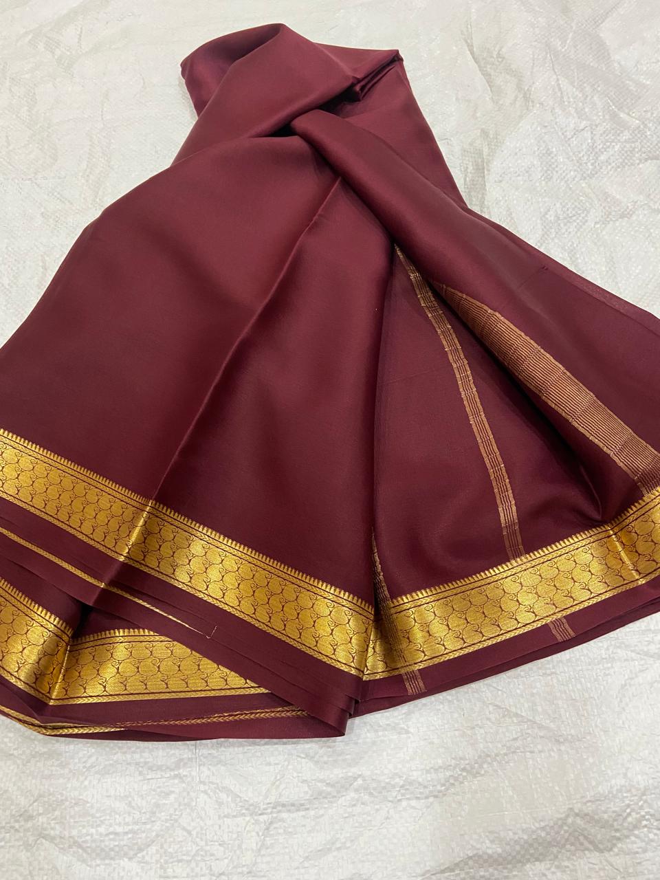 PURE MYSORE SILK SAREE