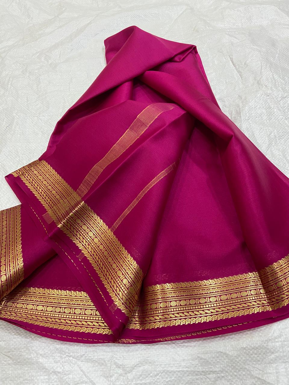 PURE MYSORE SILK SAREE