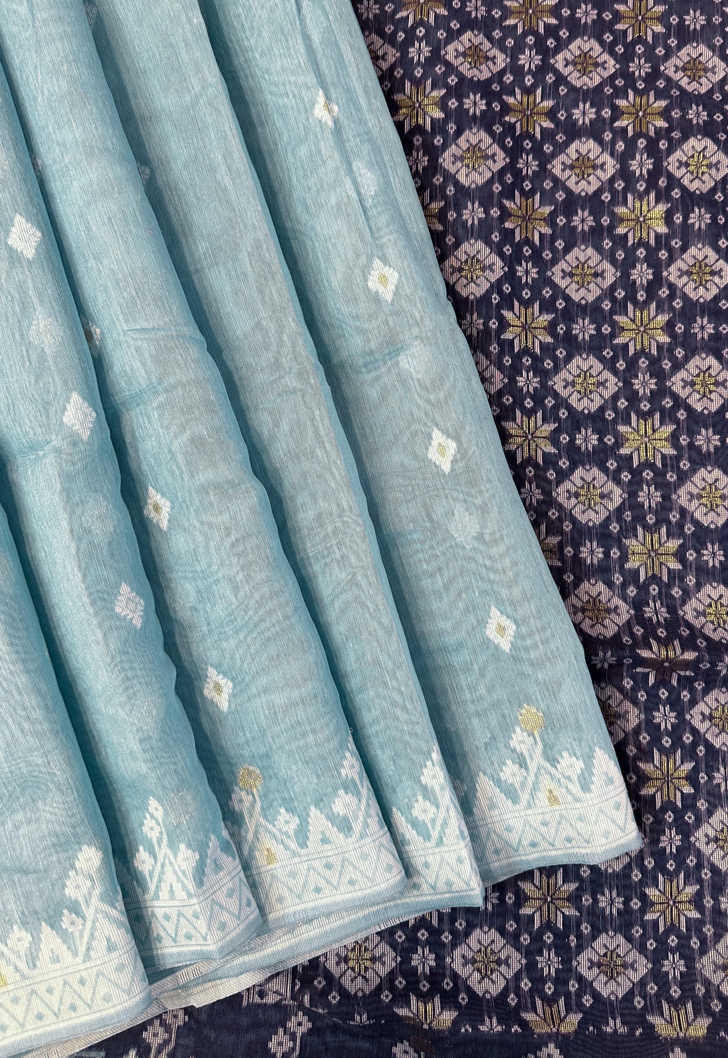 Premium soft munga mul cotton saree - Eshana Collections