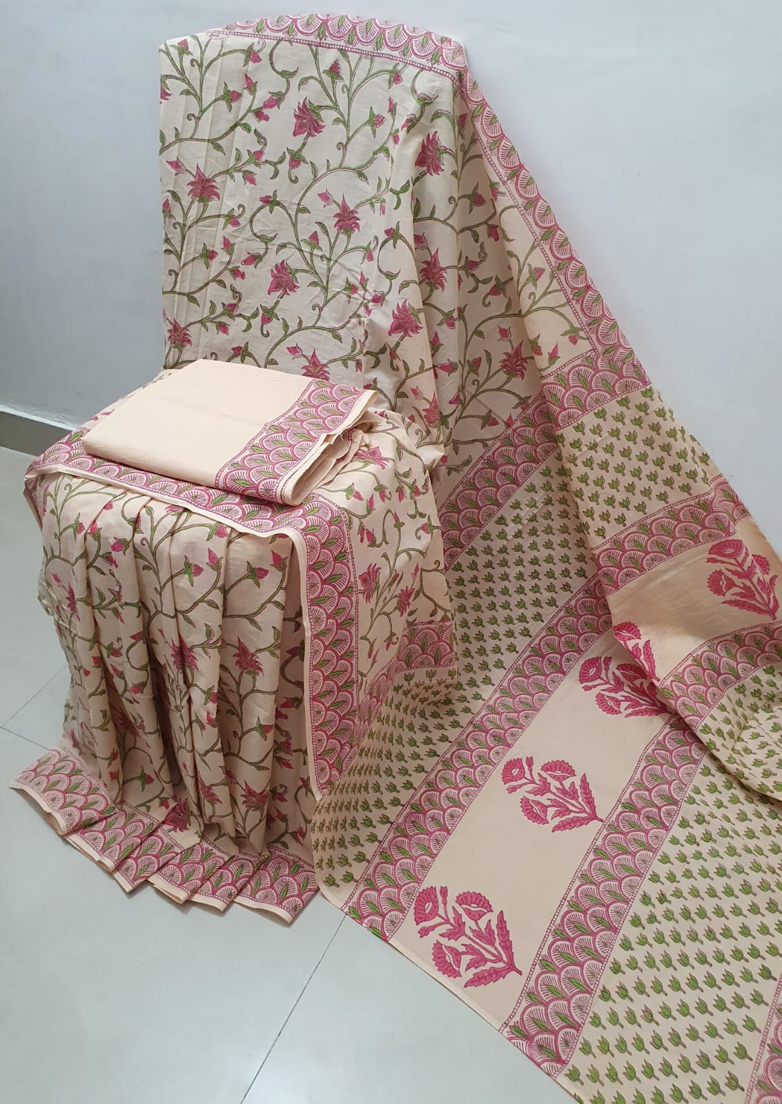 Mul-Mul Cotton Sarees - Eshana Collections