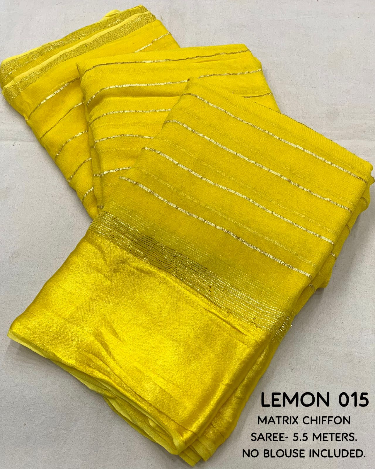 Sequence work Chiffon Saree - Eshana Collections