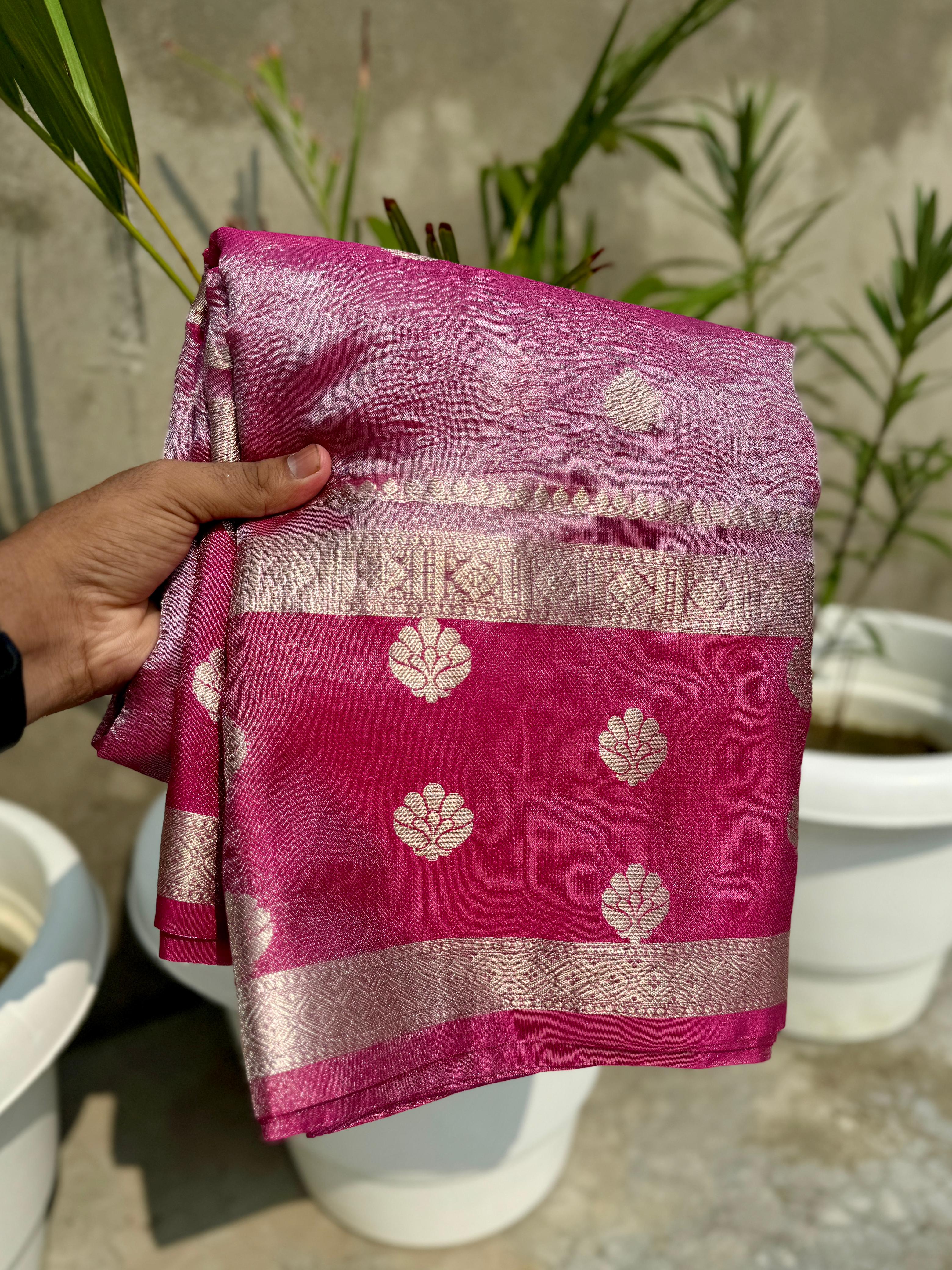Rekha Banarasi Saree - Eshana Collections