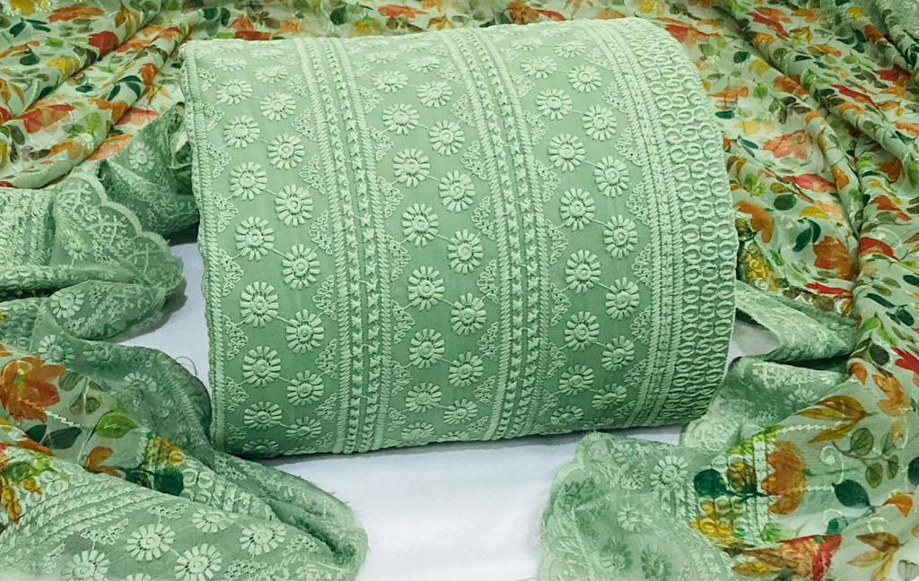 Georgette dress material/ salwar material - Eshana Collections