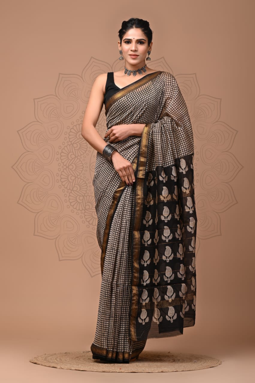 Maheshwari silk sarees - Eshana Collections
