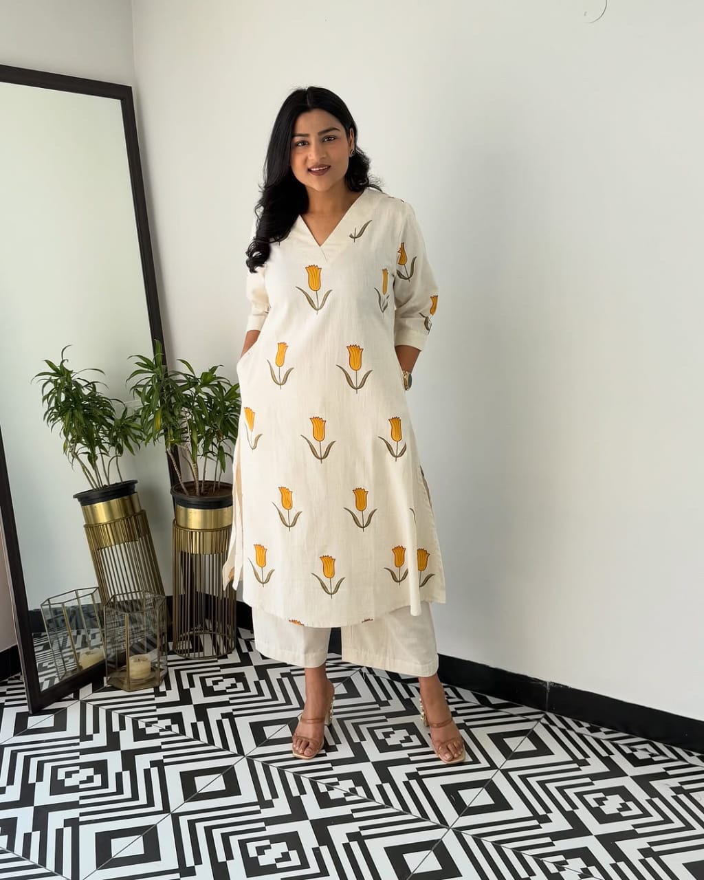 Kurti palazzo/ co- ord sets - Eshana Collections