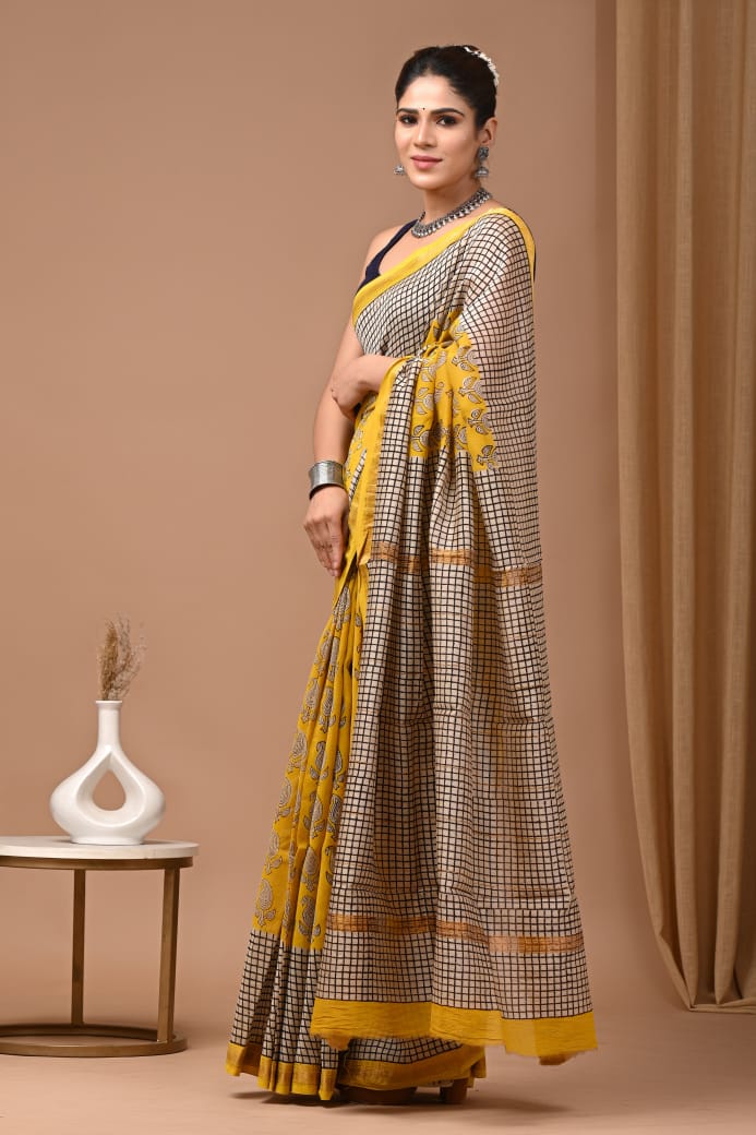 Maheshwari silk sarees - Eshana Collections