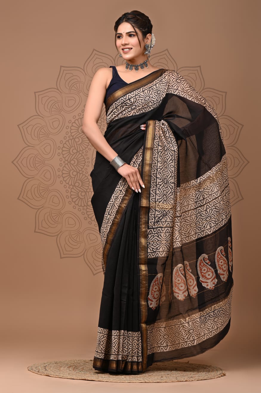 Maheshwari silk sarees - Eshana Collections