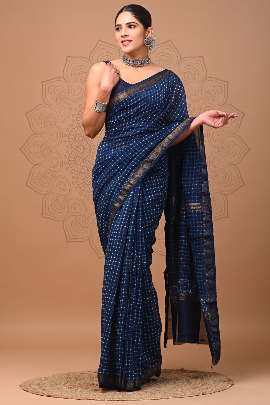 Maheshwari silk sarees - Eshana Collections