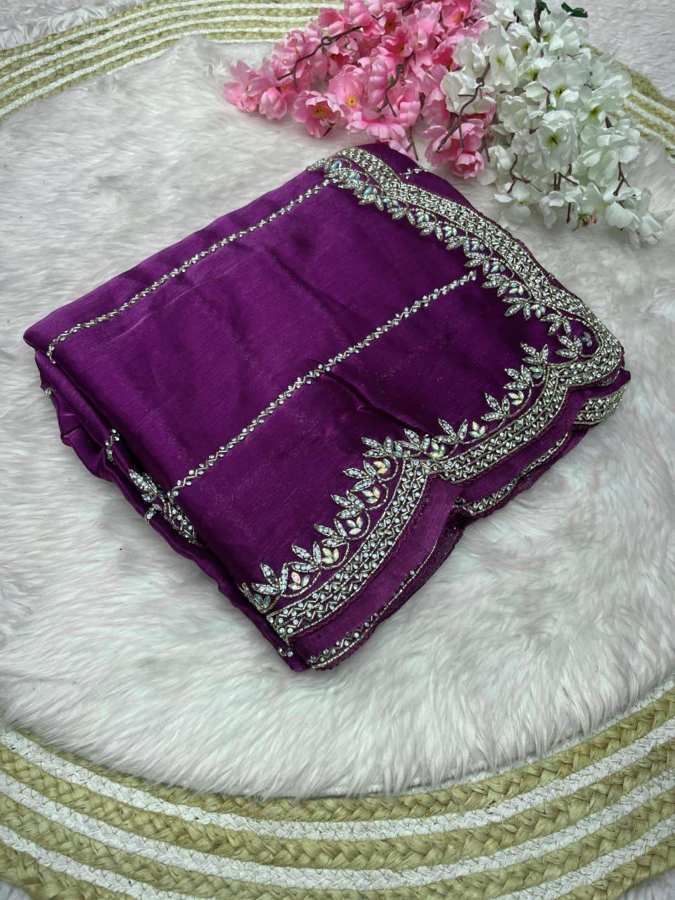 Jimmy chu sarees - Eshana Collections