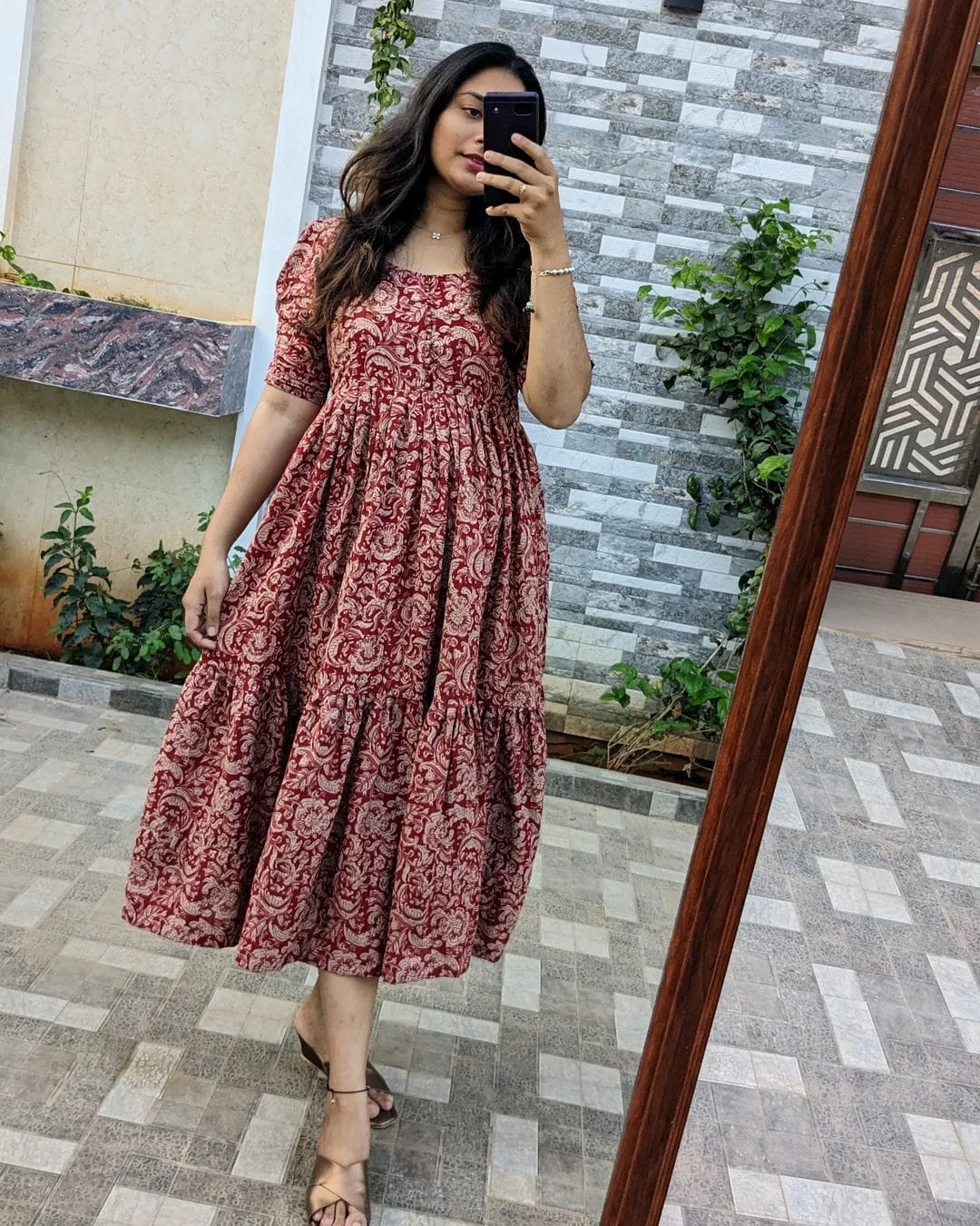 Simple anarkali kurti - Eshana Collections
