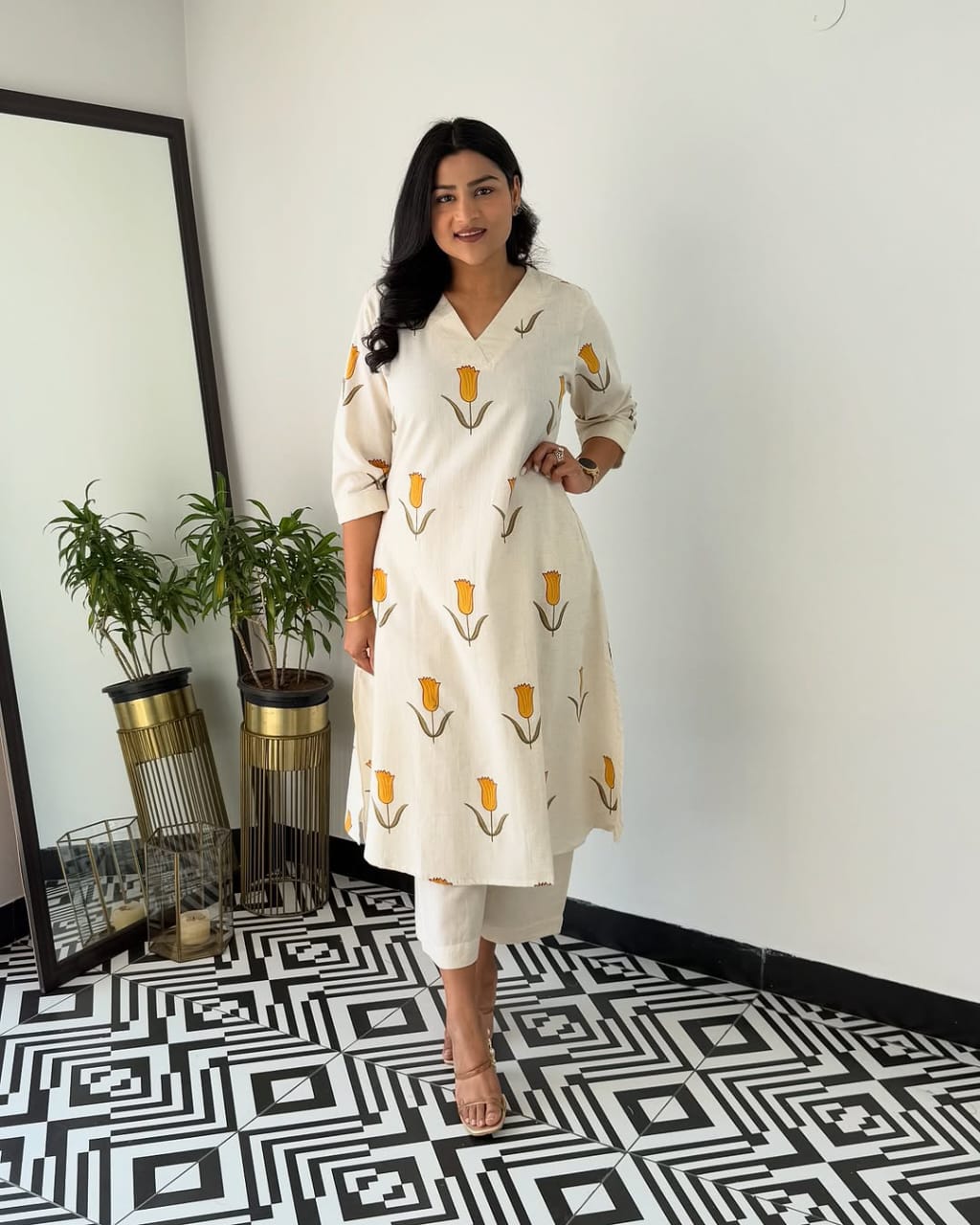 Kurti palazzo/ co- ord sets - Eshana Collections