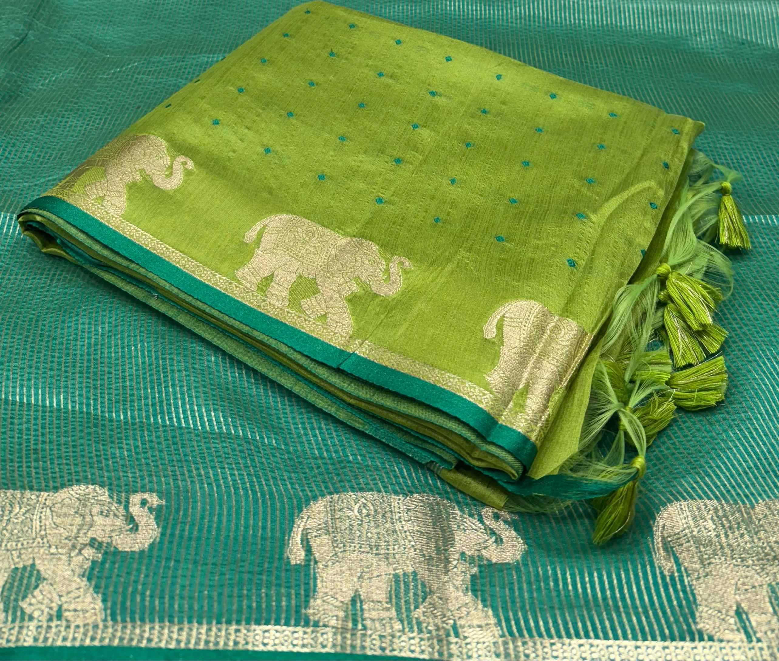 Bandhani silk sarees - Eshana Collections