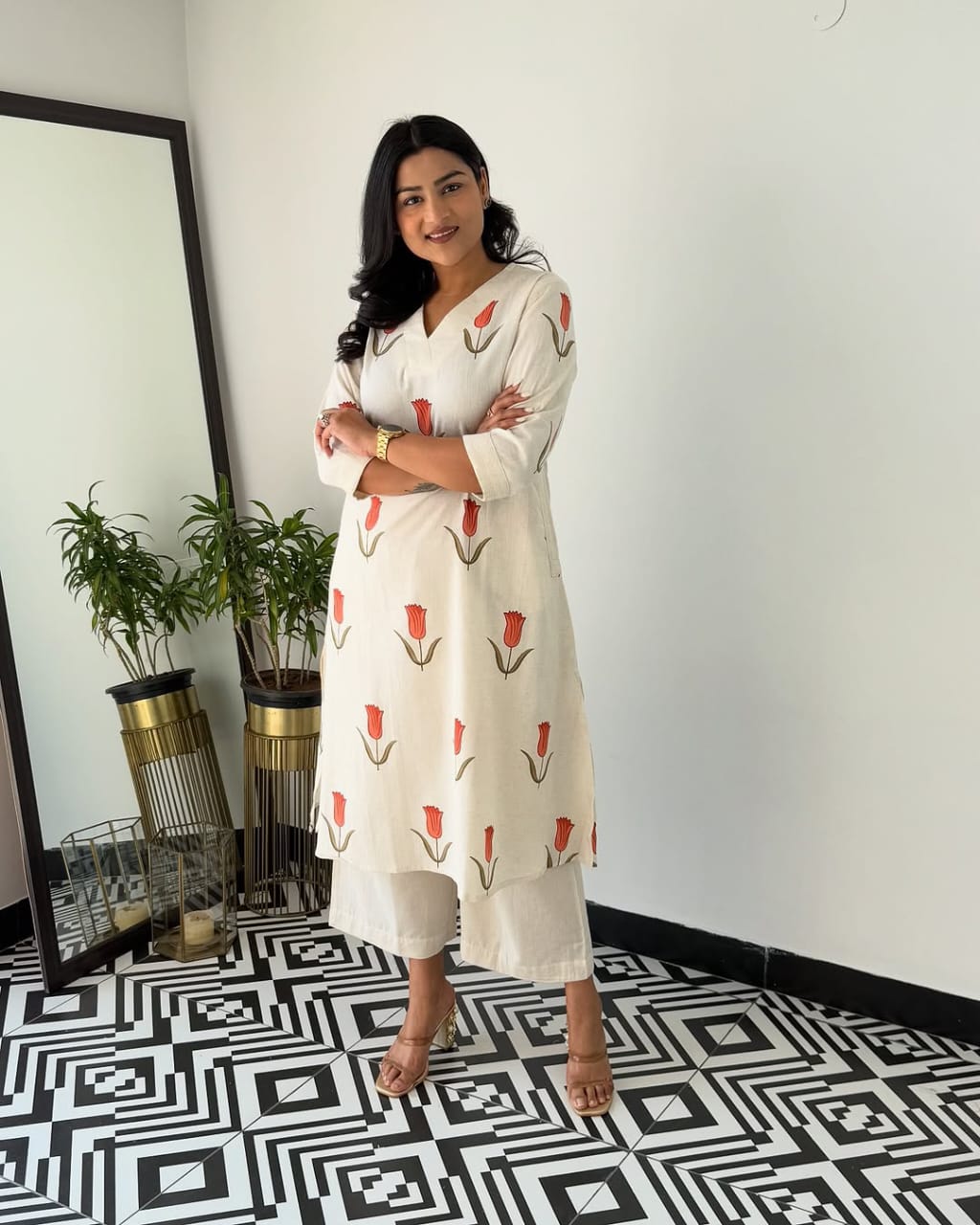 Kurti palazzo/ co- ord sets - Eshana Collections