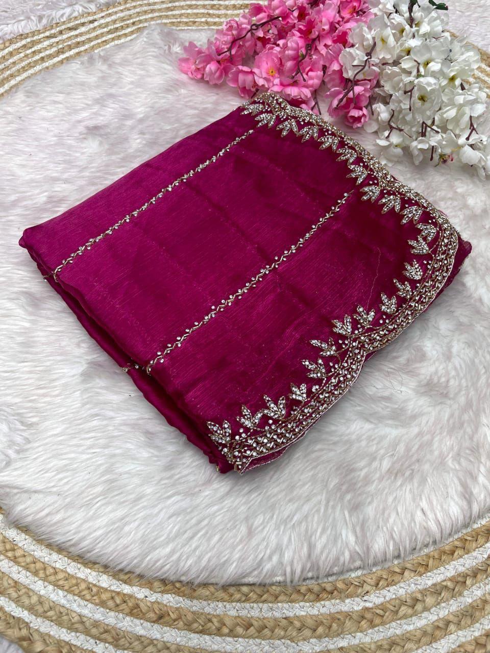Jimmy chu sarees - Eshana Collections