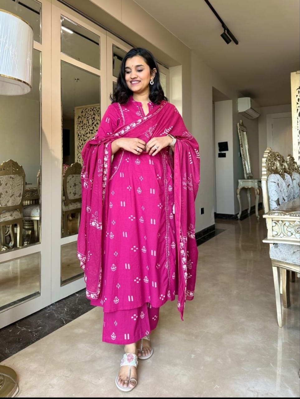 Anarkali kurti set - Eshana Collections