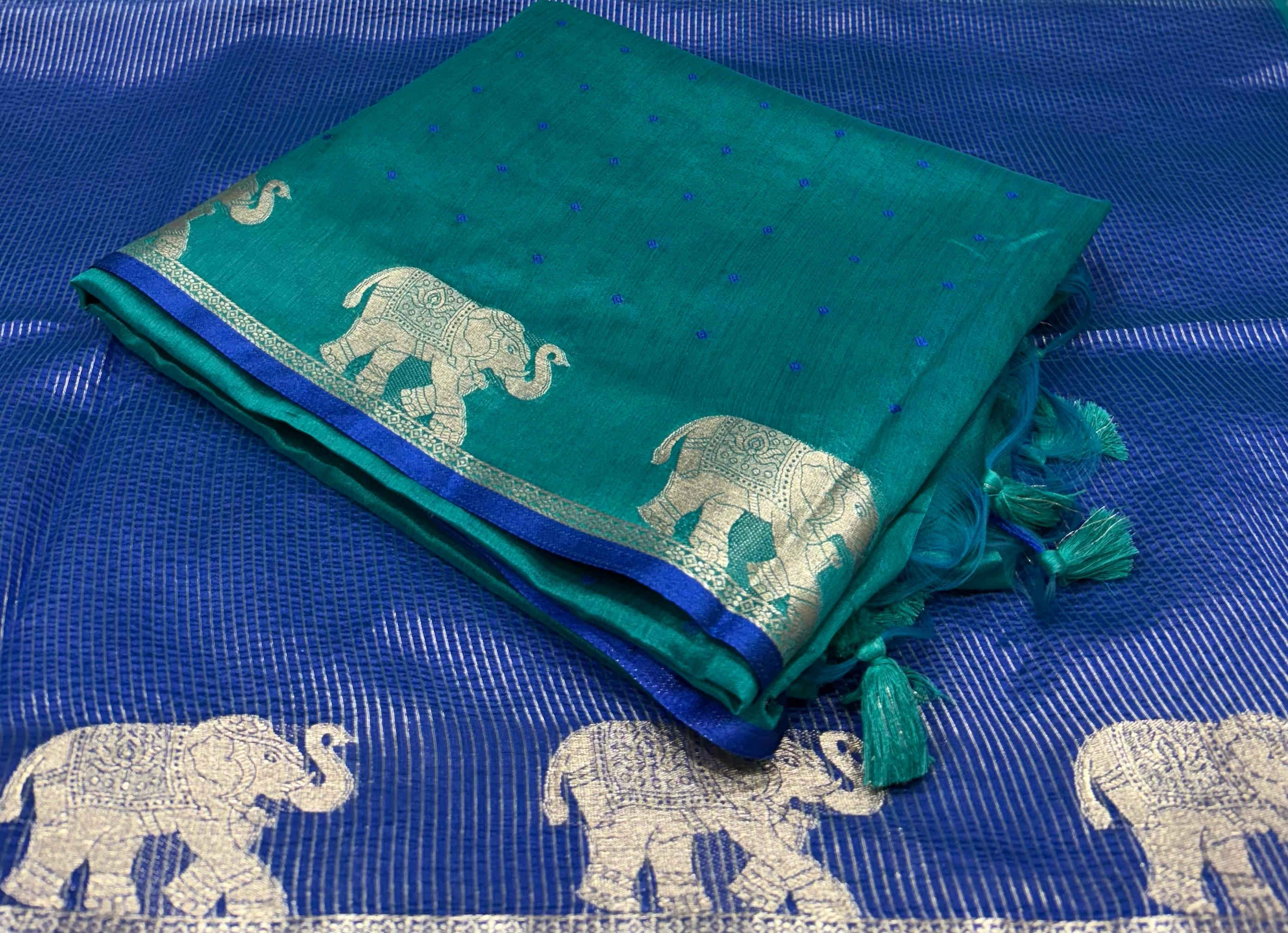 Bandhani silk sarees - Eshana Collections