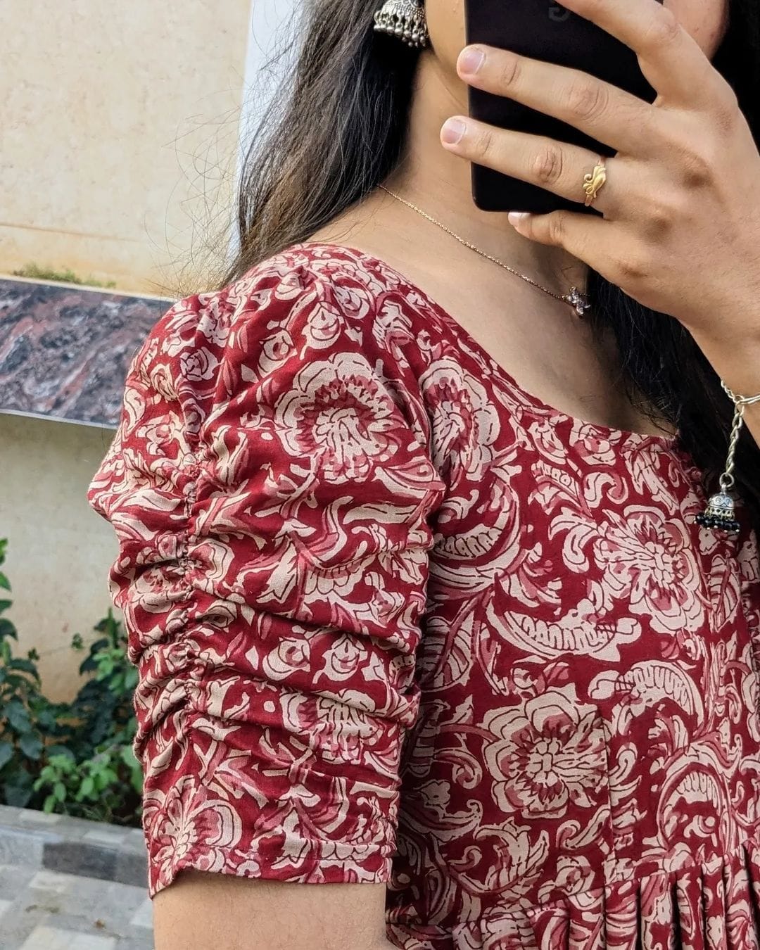 Simple anarkali kurti - Eshana Collections
