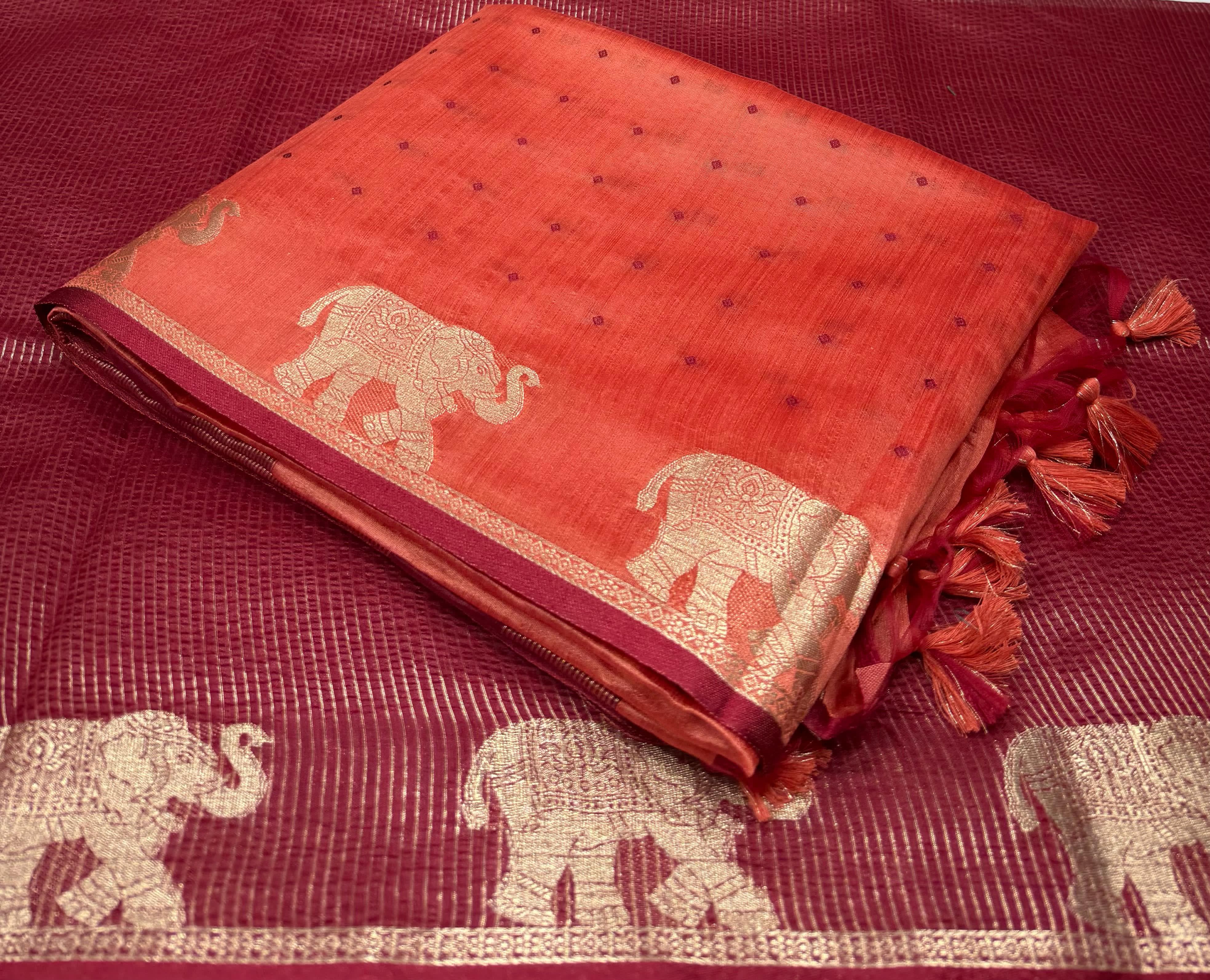Bandhani silk sarees - Eshana Collections