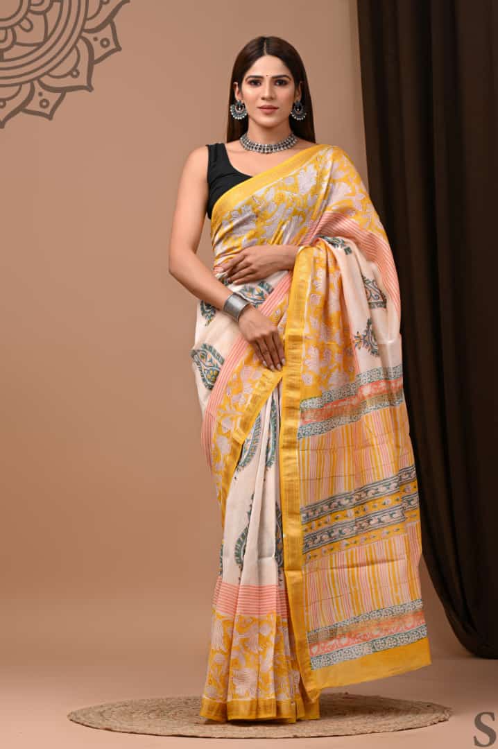 Maheshwari silk sarees - Eshana Collections