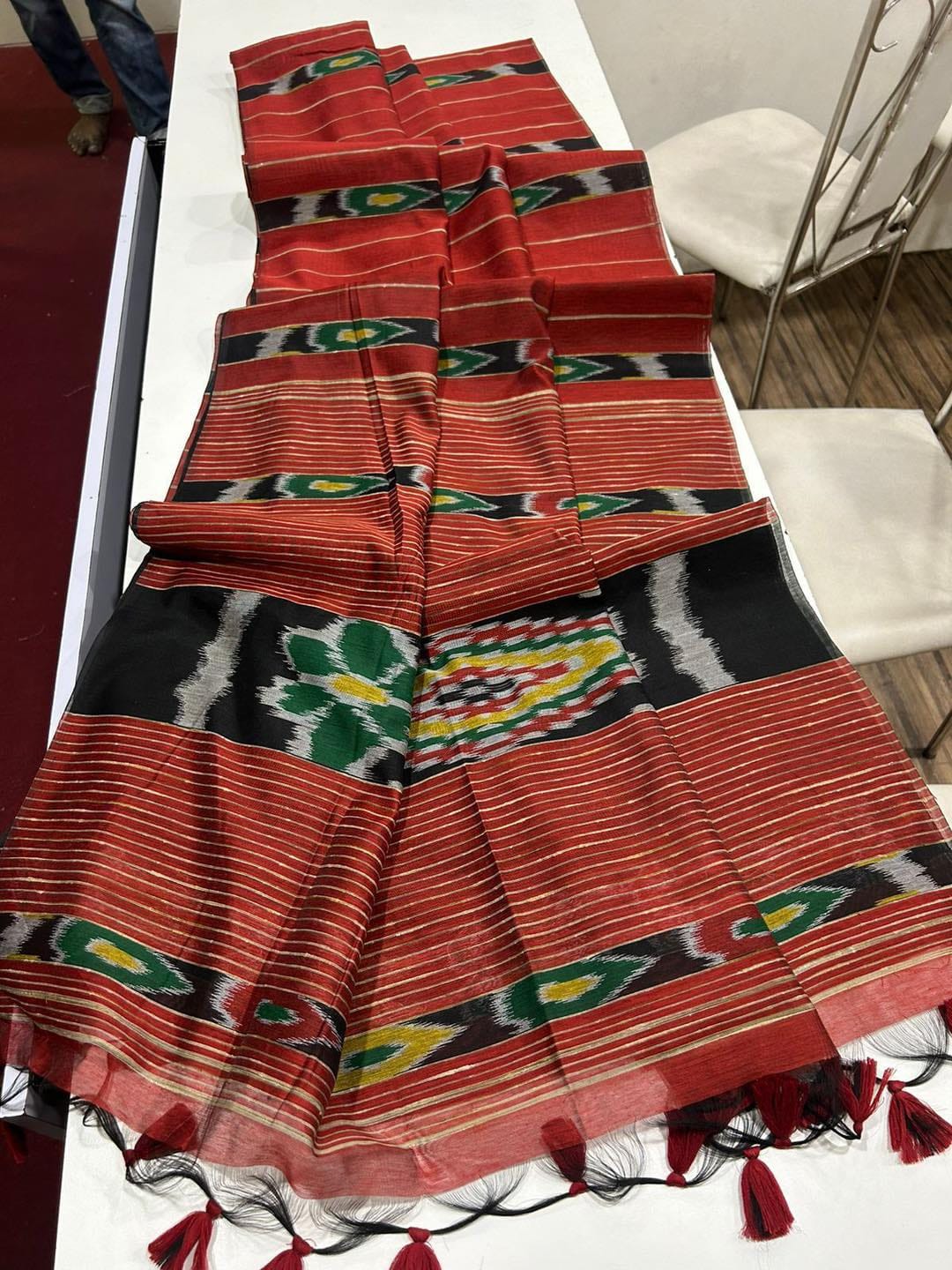 Ikkat cotton sarees - Eshana Collections