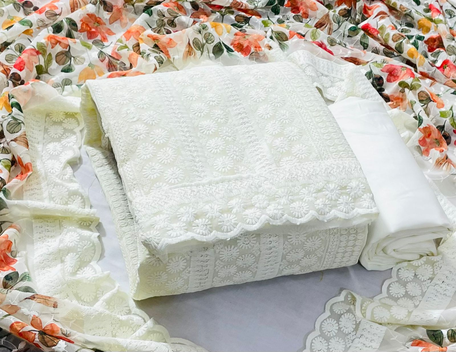 Georgette dress material/ salwar material - Eshana Collections