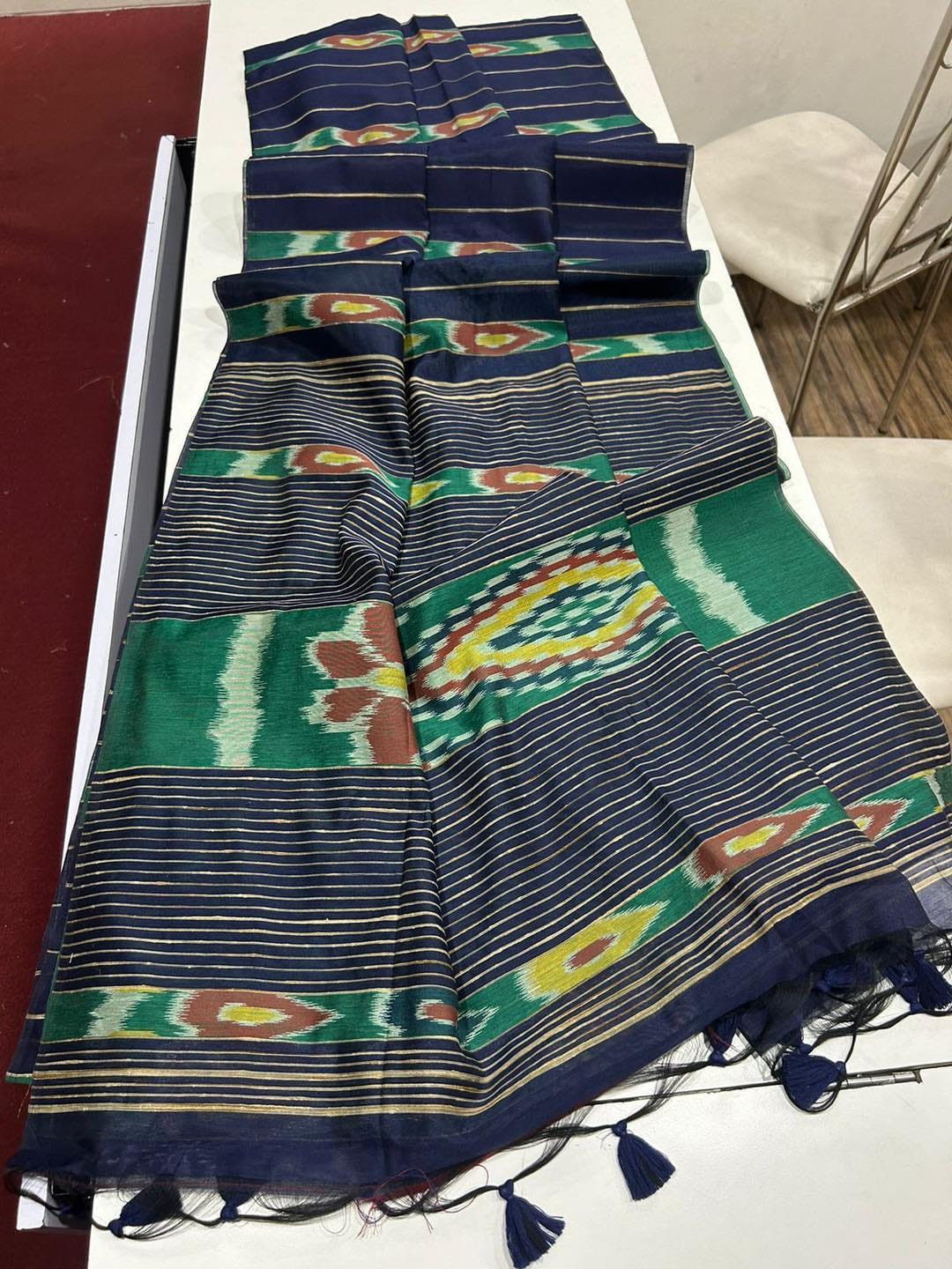 Ikkat cotton sarees - Eshana Collections