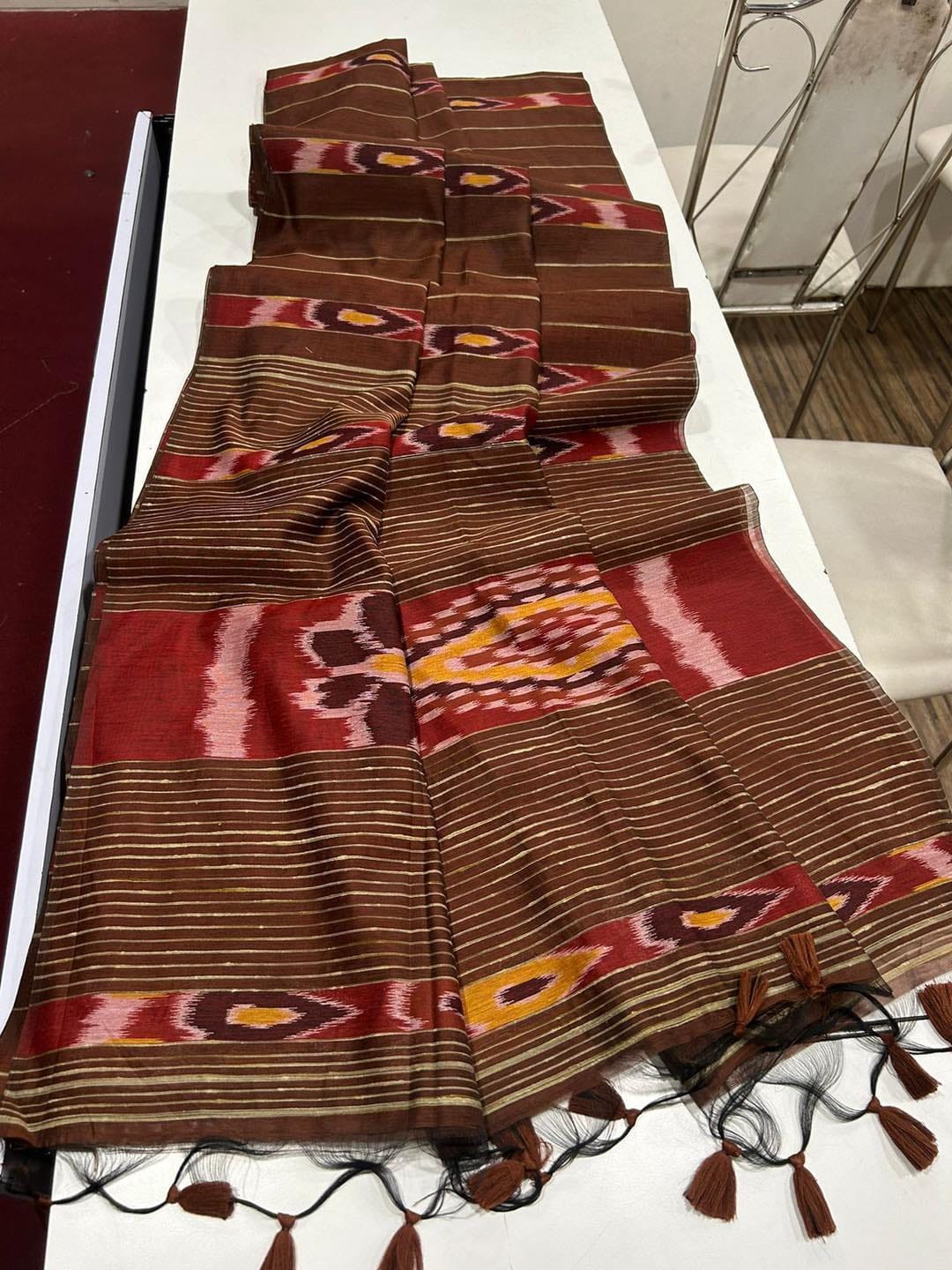 Ikkat cotton sarees - Eshana Collections