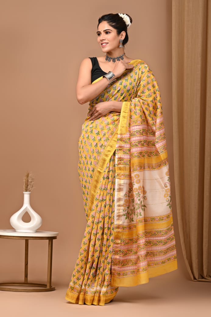 Maheshwari silk sarees - Eshana Collections