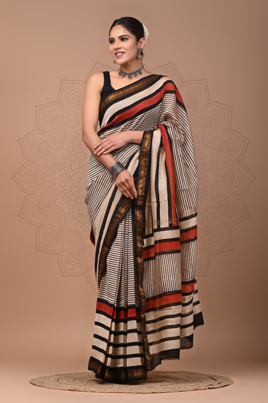 Maheshwari silk sarees - Eshana Collections