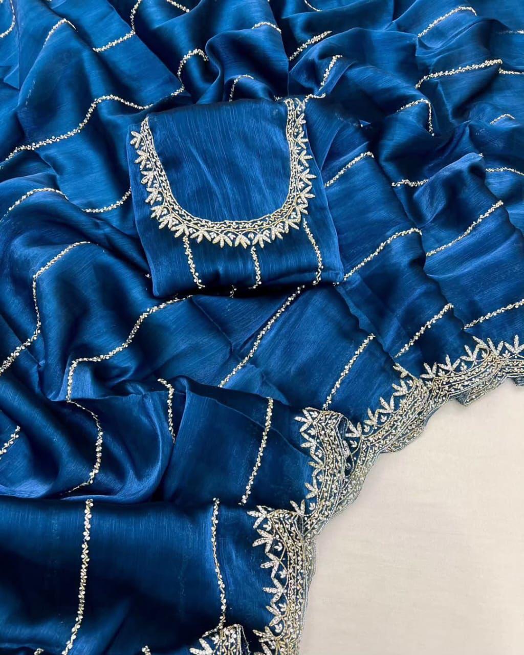 Jimmy chu sarees - Eshana Collections
