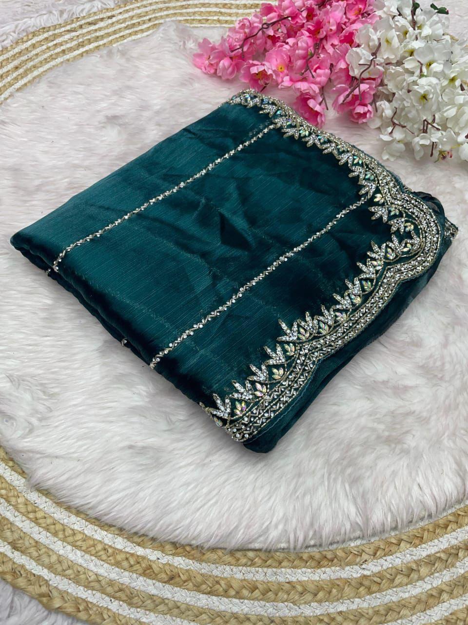 Jimmy chu sarees - Eshana Collections