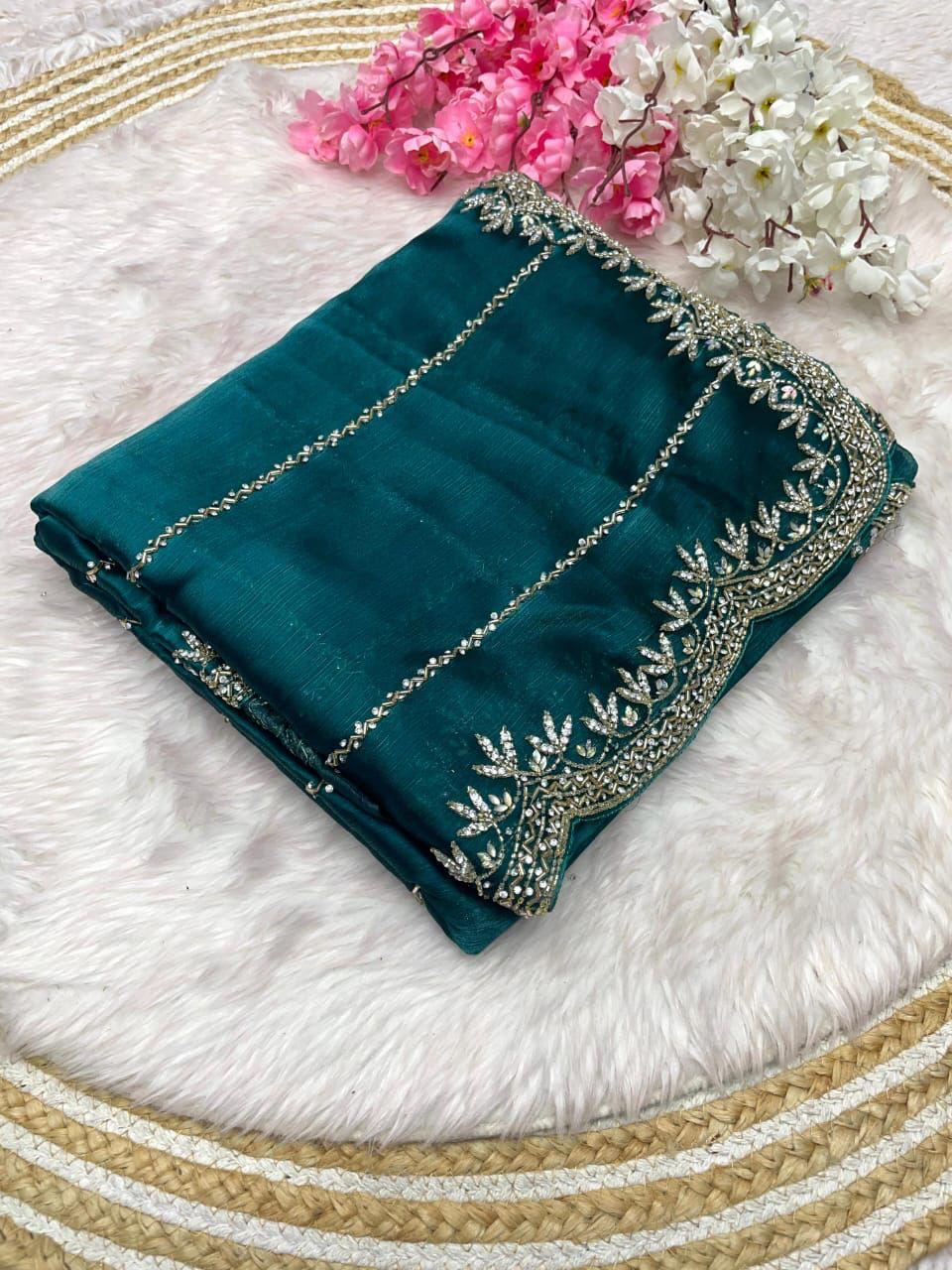 Jimmy chu sarees - Eshana Collections