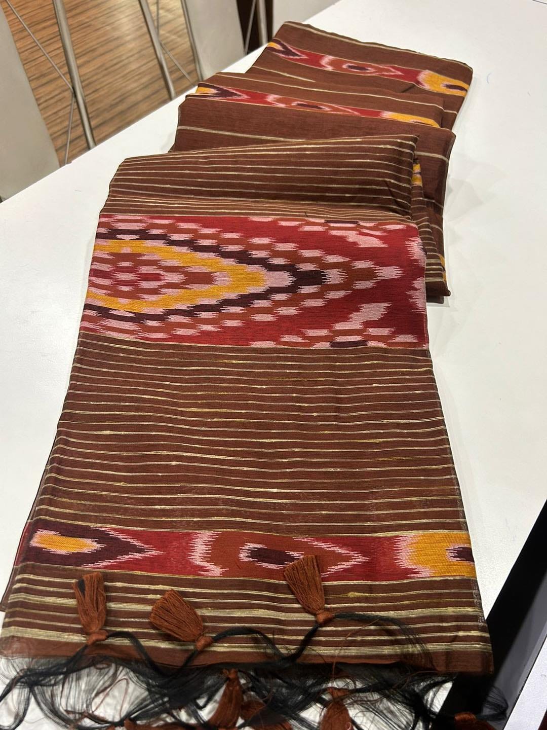 Ikkat cotton sarees - Eshana Collections