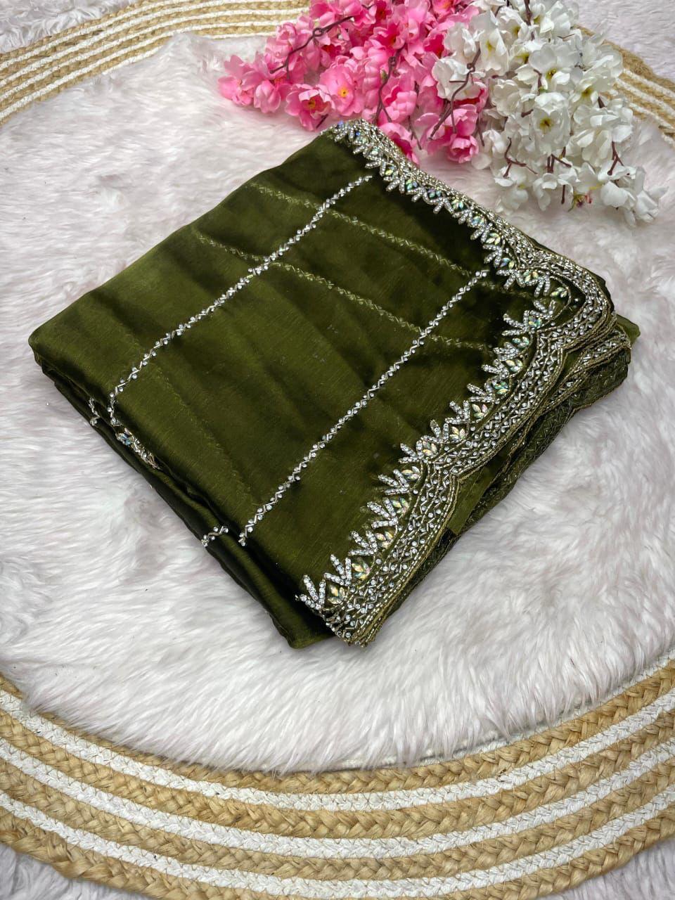 Jimmy chu sarees - Eshana Collections
