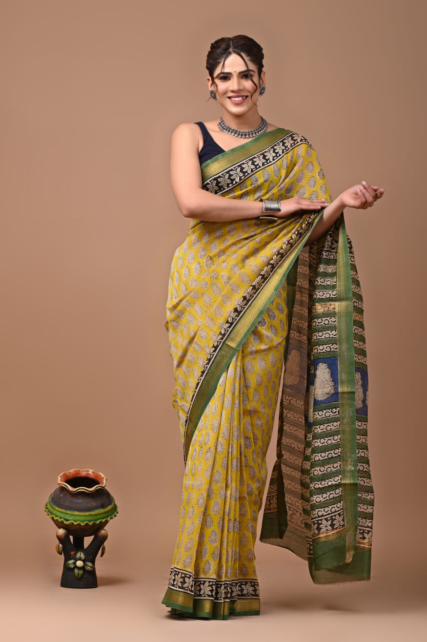 Maheshwari silk sarees - Eshana Collections