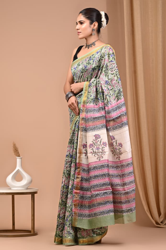 Maheshwari silk sarees - Eshana Collections