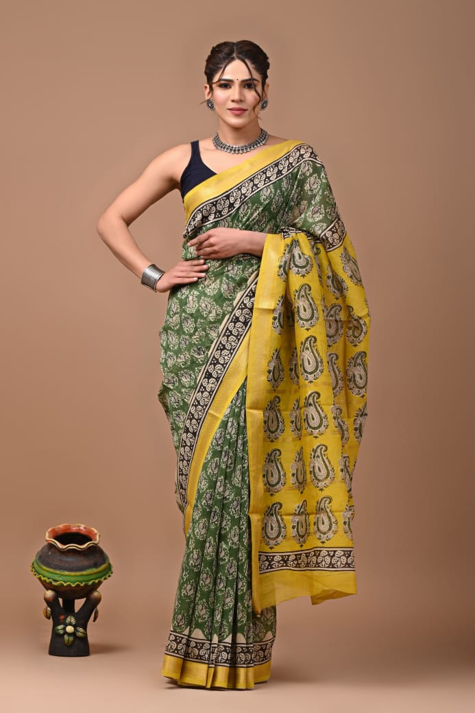 Maheshwari silk sarees - Eshana Collections