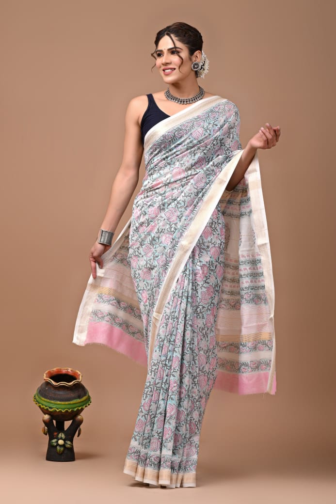 Maheshwari silk sarees - Eshana Collections