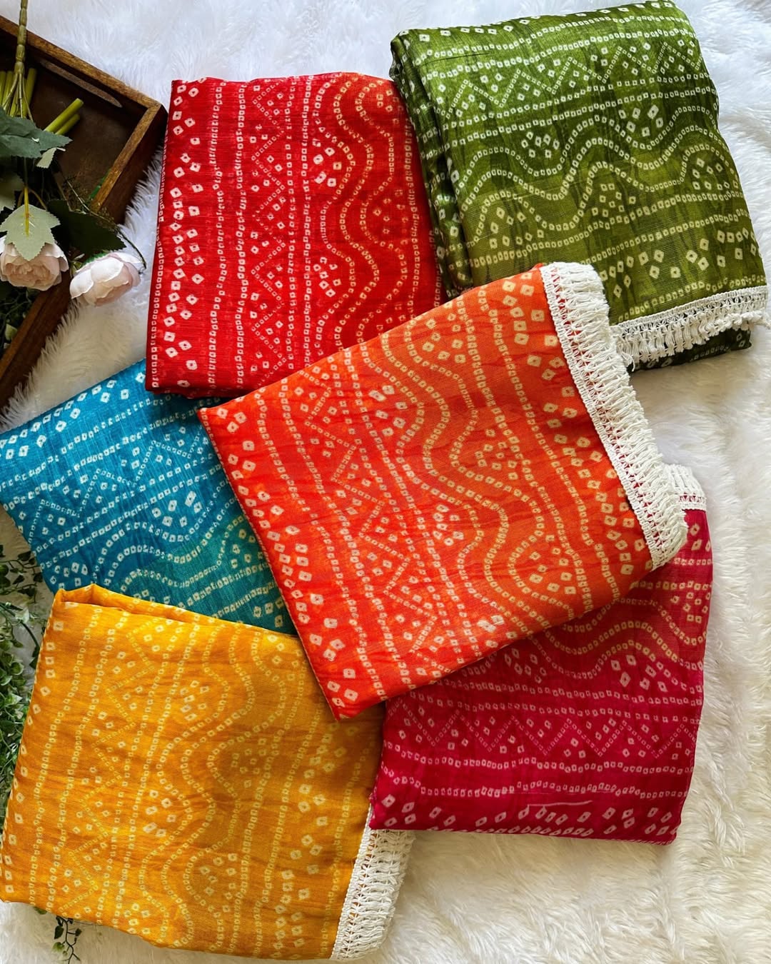 Soft mul cotton sarees with readymade blouses - Eshana Collections